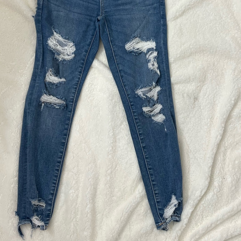 AE Ripped High Rise Jegging - Picture 2 of 6